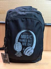 zaino urban music 42x30x14cm