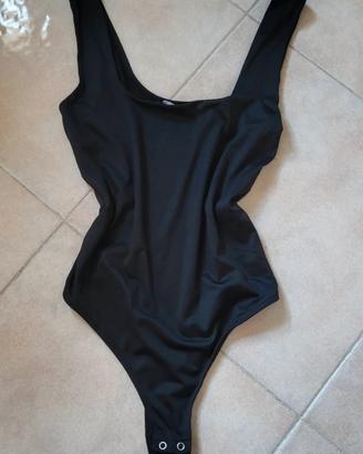 Body nero basic- Taglia S (vestibilitàa regolare)