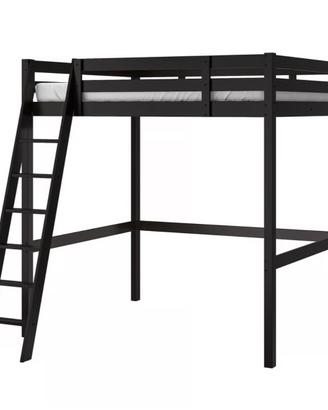 Letto soppalco Ikea con materasso