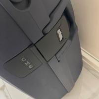 Samsonite hrande valigia lunghi viaggi blu