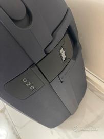 Samsonite hrande valigia lunghi viaggi blu