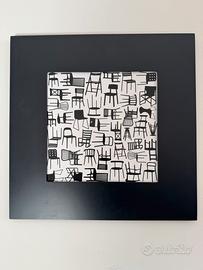 Quadri neri - Minimal -Moderni