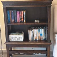 libreria in noce vintage