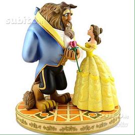 Disney Beauty and the Beast Statua dipinta a mano