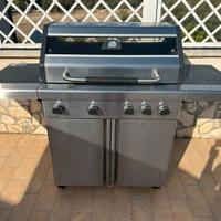 Barbecue Grill Me 5 fuochi inox come nuovo