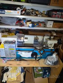 Tornio da banco FERVI 0716 + ingranaggi