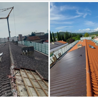 Tetto edilizia Muratore