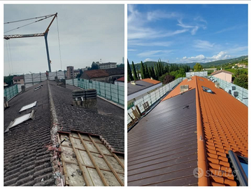 Tetto edilizia Muratore