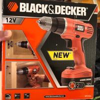 Nuovo trapano avvitatore Black & Decker