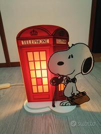 Lampada Snoopy vintage