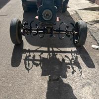 Motozappa lombardini nuova e carrello