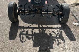 Motozappa lombardini nuova e carrello