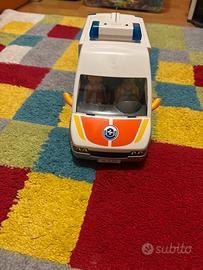 Ambulanza Playmobil luci e sirene