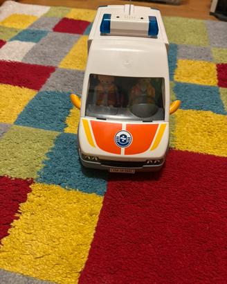 Ambulanza Playmobil luci e sirene