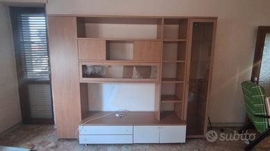 sala economica tv libreria 