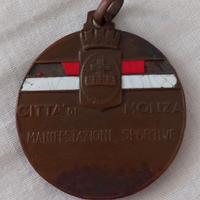 Medaglia fascismo bronzo diametro 32mm