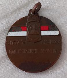 Medaglia fascismo bronzo diametro 32mm
