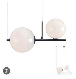 Sospensione con sfere in vetro