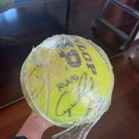 Palla grande da tennis autografata
