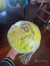 Palla grande da tennis autografata