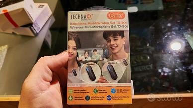 Set Microfoni Wireless USB-C Technaxx TX-301