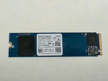 SSD NVMe WD PC SN530 256GB