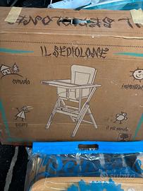 Seggiolone Foppapedretti in legno – NUOVO