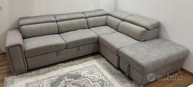 Divano letto angolare