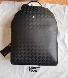 Zaino Montblanc NUOVO in pelle nera extreme