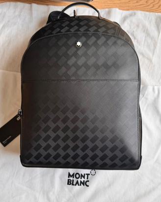 Zaino Montblanc NUOVO in pelle nera extreme