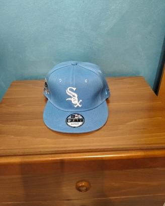 cappello new era snapback azzurro 
