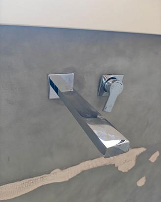 Rubinetto incasso per lavabo cromato cristina rube