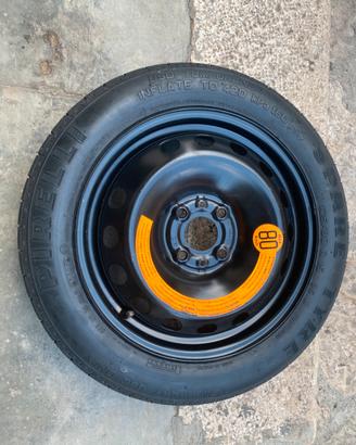 Ruotino 125/80 R15 Fiat punto evo/grande punto