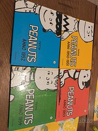 fumetti peanuts 4 volumi Hachette 