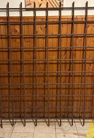 Inferriata realizzata artigianalmente