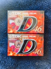Audiocassette TDK anni 90 nuove