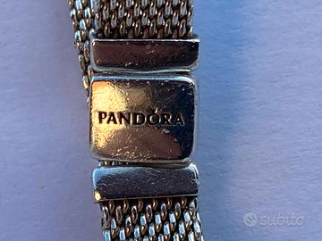 Bracciale flessibile argento Pandora
