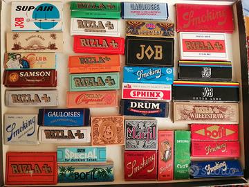  cartine smoking rizla drum e altre marche