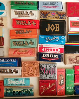  cartine smoking rizla drum e altre marche