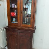 Credenza legno noce arte povera