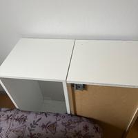 Due pensili Metod 80x40 cm con ante veddige