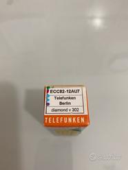 Valvola Telefunken 12 au7  			