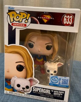 Funko Pop Supergirl e Krypto