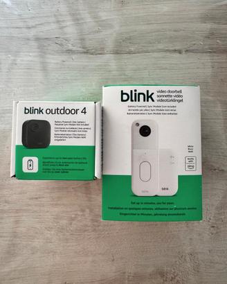 Videocitofono e fotocamera blink
