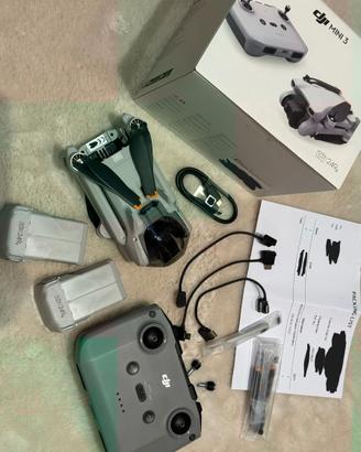 DJI Mini 3 + batteria extra e garanzia