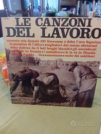 LP 33 giri le canzoni ðel lavoro