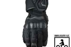 Guanti moto five sport wp black omologati