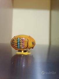 Gallina latta vintage carica molla