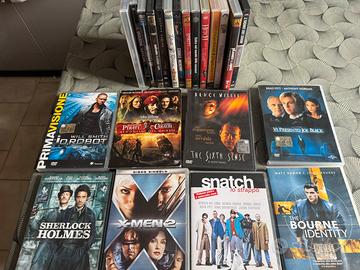 Lotto DVD originali Snatch, Bourne Sherlock, X-Men