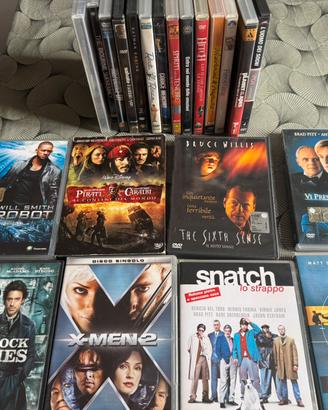 Lotto DVD originali Snatch, Bourne Sherlock, X-Men